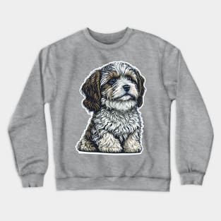 Proud Havanese Puppy Dog Crewneck Sweatshirt